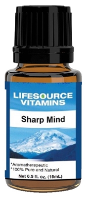 Sharp Mind Blend-  0.5 fl oz-  LifeSource Essential Oils