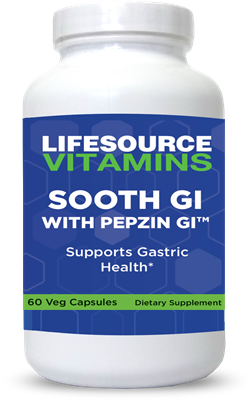 Sooth GI with PepZin GI - 60 Veg Capsules