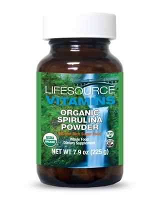 Spirulina Powder (Organic), 7.9 oz