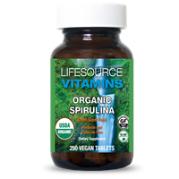 Spirulina (USDA Organic) 500 mg- 250 Tabs