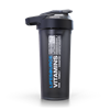 SportShaker USA -LifeSource Logo - 27oz -Shaker Cup -BLACK/Smoked