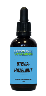 Stevia Extract Liquid (Hazelnut)  2 fl. oz.- 290 Servings