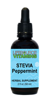 Stevia Extract Liquid (Peppermint)  2 fl. oz.- 290 Servings