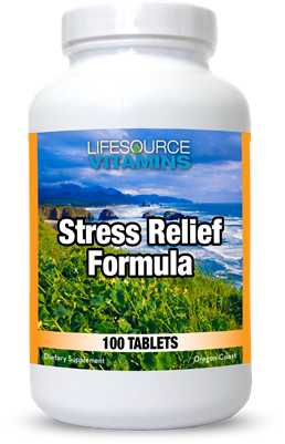 Stress & Anxiety Relief Formula - 100 Tablets - Proprietary Formula