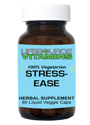 Stress-Ease- 60 Liquid Veggie Caps