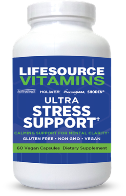 Ultra Stress Support - 60 Veg Capsules - 30 Servings