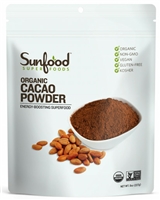 Sunfood Super Foods Cacao Powder 8 oz- Organic