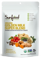 Sunfood Super Foods-  Golden Milk Super Blend- 6oz -Organic