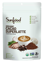 Sunfood Super Foods CACAO SuperLatte Powder 6 oz- Organic