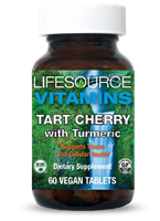 Tart Cherry w/Turmeric - 60 Vegan Tablets VALUE SIZE