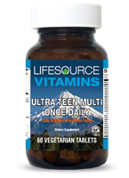 Teen Multivitamin - Once Daily - Ultra - 60 Vegetarian Tablets