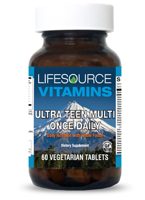 Teen Multivitamin - Once Daily - Ultra - 60 Vegetarian Tablets