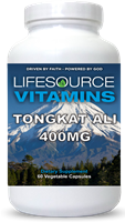Tongkat Ali 400 mg - 60 Veg Capsules