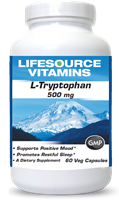 L-Tryptophan 500 mg - 60 Veg Capsules