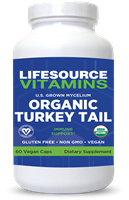 Turkey Tail Mushroom (Organic) - 60 Veg Capsules