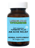 Turmeric Plus AM ACHE RELIEF  60 Veggie Caps (Curcumin)