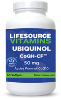 Ubiquinol CoQH-CF 50 mg - CoQ10 - 60 Softgels