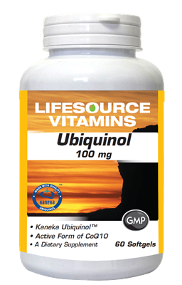Ubiquinol 100 mg - CoQ10 - 60 Softgels