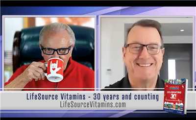 Bruce Brightman - 30 years - LifeSource Vitamins On The Herman & Sharron Show