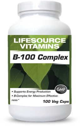 Vitamin B Complex 100 mg - B-100 Complex - 100 Caps