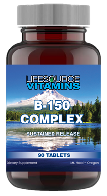 Vitamin B Complex 150 mg - Sustained Release - 90 Tablets