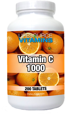 Vitamin C 1000 mg 200 Tabs VALUE SIZE