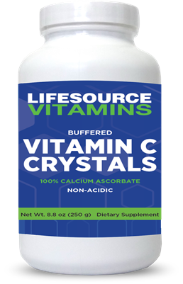 Vitamin C Crystals - Powder 8.8 oz. 1,000 mg per Serving- 200 Servings