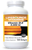 Vitamin D-3 125 mcg (5,000 IU) - 120 Softgels