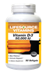 Vitamin D-3 1250 mcg (50,000 IU) Weekly - 50 Softgels