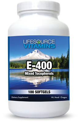 E-400 - Mixed Tocopherols- 100 Softgels