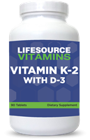 Vitamin K2 with D3 - 90 Chewable Tablets