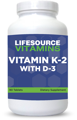 Vitamin K2 with D3 - 90 Chewable Tablets