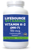 Vitamin K2  (MK-7) - 100 mcg - 60 Veg Capsules