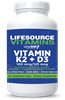 Vitamin K2 100 mcg + D3 125 mcg - 60 Vegetarian Capsules