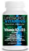 Vitamin K2 100 mcg + D3 125 mcg - 120 Vegetarian Capsules **VALUE SIZE**