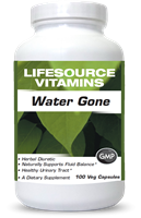 Water Gone - Natural Diuretic - 100 Veg Capsules