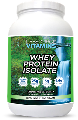 Whey Protein ISOLATE - Grass Fed - Creamy French Vanilla - 3 lbs