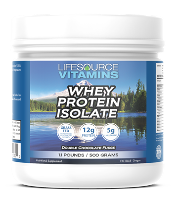 Whey Protein ISOLATE - Grass Fed - Double Chocolate Fudge 1.1lb