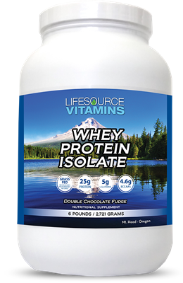 Whey Protein ISOLATE - Grass Fed - Double Chocolate Fudge 6 lbs.