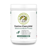 Wholistic Pet Organics- Canine Complete - Enhanced Multivitamins- 1lb