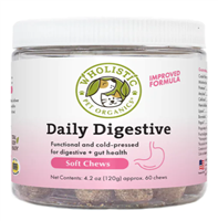 Wholistic Pet Organics - Daily Digestive - 60 Chews