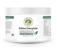 Wholistic Pet Organics- Feline Complete - Enhanced Multivitamins- 4 oz