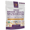 Wholesun Wellness - Deep Brain Health - Certified Organic Mushroom Extract Blend Powder ~  2.54 oz