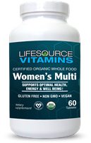 Women's Multi - USDA Certified Organic Whole Food Based - 60 Tablets