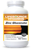 Zinc Gluconate 50 mg - 100 Tablets