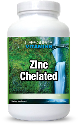 Zinc Chelated 50 mg - VALUE SIZE 200 Tablets - (Chelated)