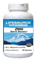 ZMA* - Zinc/Magnesium/Vit B6 - Sports Recovery - 90 Caps