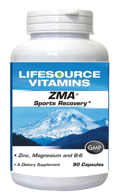 ZMA* - Zinc/Magnesium/Vit B6 - Sports Recovery - 90 Caps