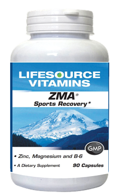 ZMA* - Zinc/Magnesium/Vit B6 - Sports Recovery - 90 Caps