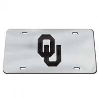 Mirrored License plate oklahoma